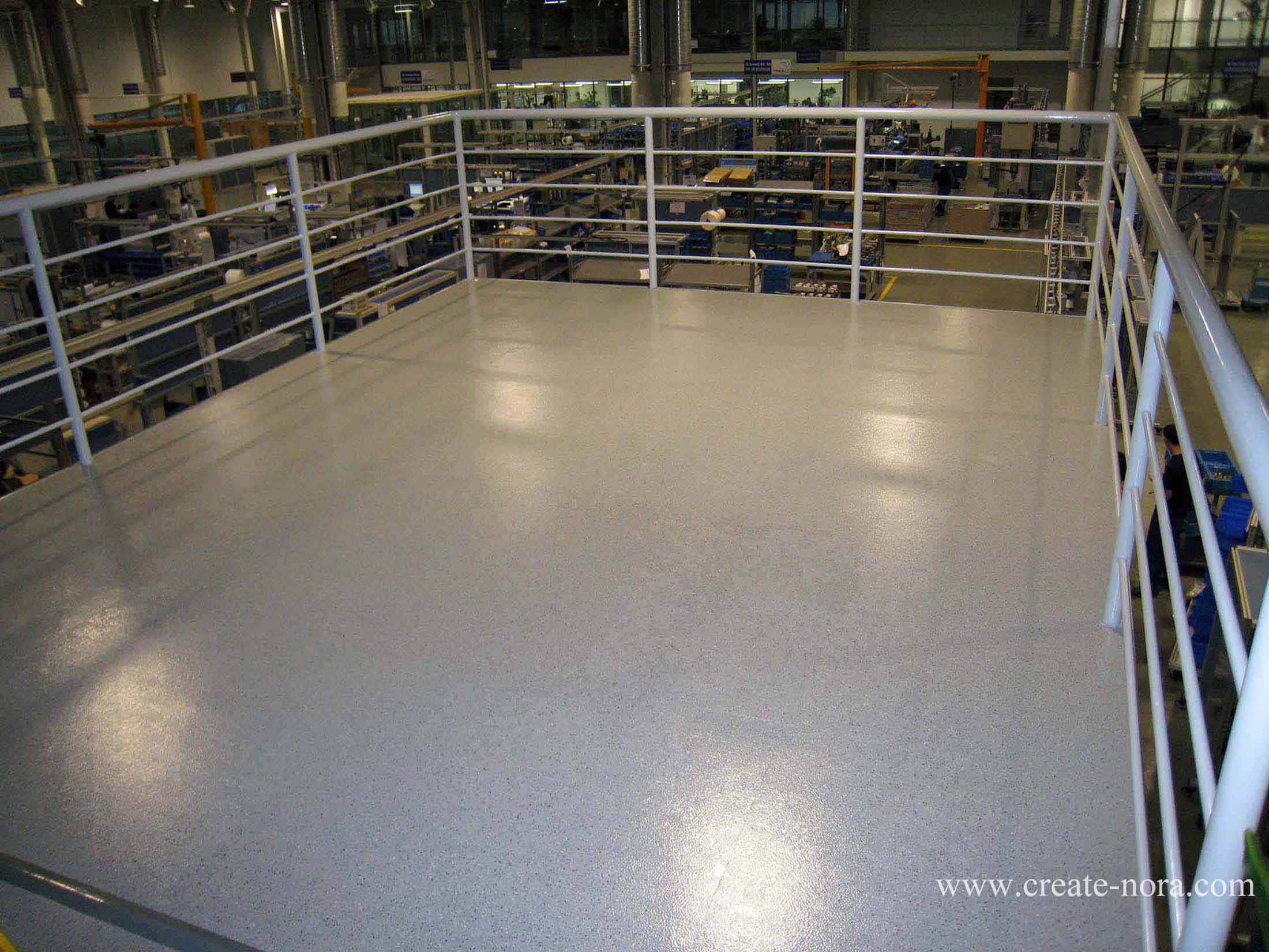 the photo of nora rubber flooring in Knorr-Bremse Systems for Rail Vehicles Co., Ltd 7